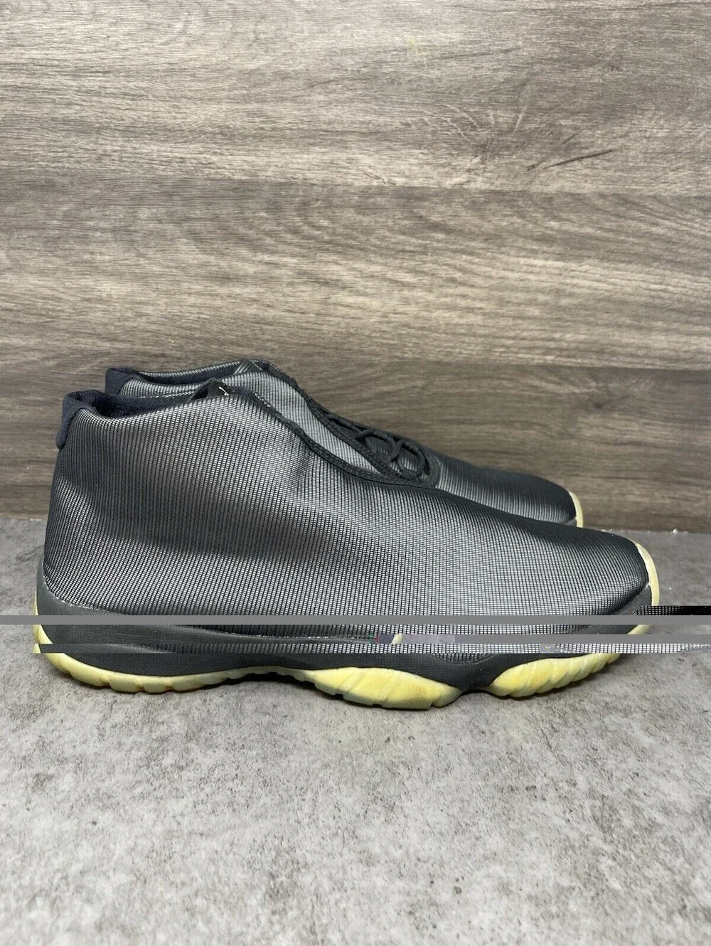 Air Jordan Future 3M Sneakers Mens Size 12 Black Reflective 656503-011